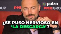 ¿Se puso nervioso Santiago Cruz en 'La descarga'? | Pulzo
