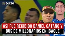 Daniel Cataño fue agredido por hincha del Tolima y en salida, bus de Millonarios fue atacado | Pulzo