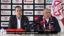 Sami Uğurlu: Keyif veren bir Antalyaspor için elimizden geleni yapacağız
