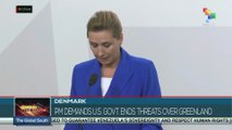 Denmark PM demands U.S ends threats over Greenland