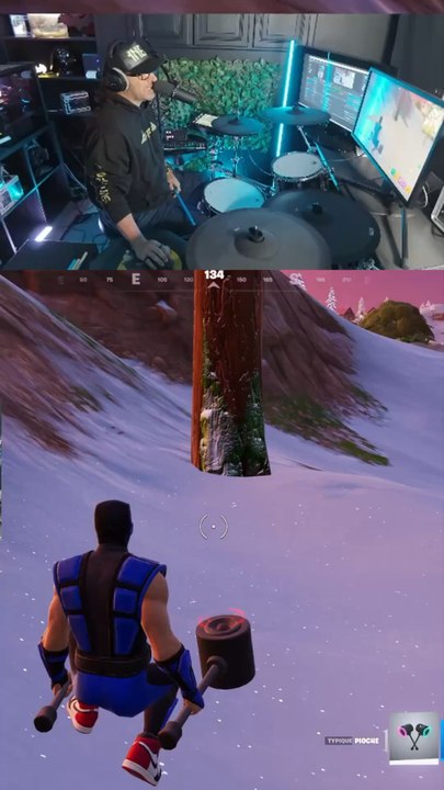 Je fais du Gaming avec une Batterie, c’est un peu comme si c’était un deuxième Clavier.