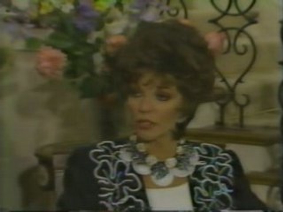 Joan.Collins.On.Set.Interview. (dynasty) 1986