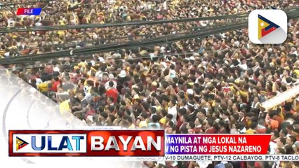 Pasok sa lahat ng antas at mga lokal na tanggapan ng pamahalaan sa Maynila, suspendido sa biyernes para sa pagdiriwang ng Pista ng Jesus Nazareno