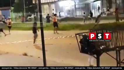 Peleas de pandillas - vecinos cansados