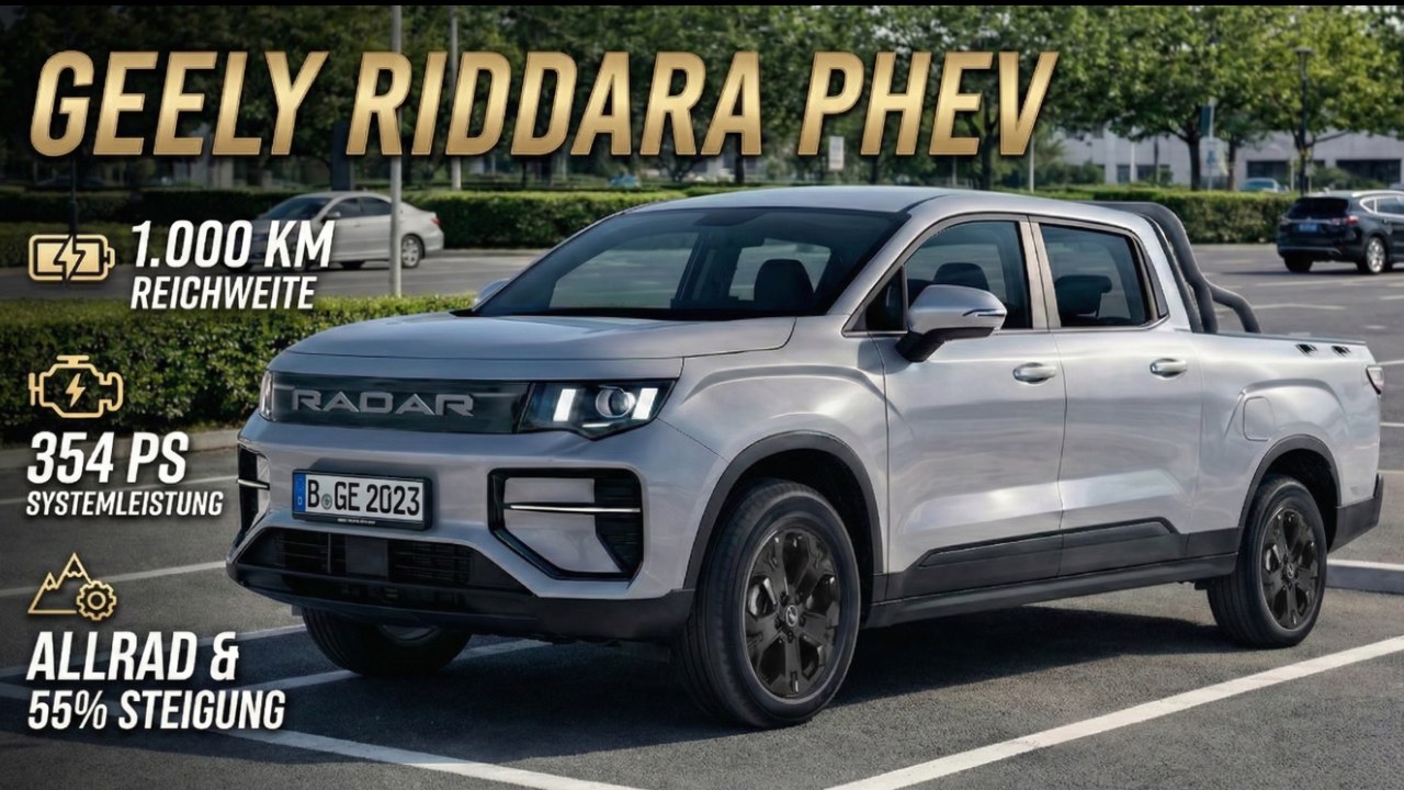Geely Riddara PHEV für Berge & Kälte ab 17.000 € in China