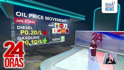 Ilang produktong petrolyo, may dagdag-bawas sa presyo simula bukas | 24 Oras
