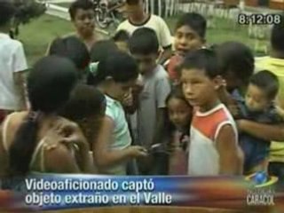 Avistado y filmado OVNI en Colombia