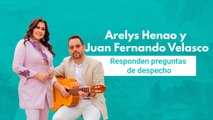 Arelys Henao y Juan Fernando Velasco responden preguntas de despecho |Pulzo