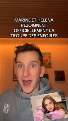 MARINE ET HELENA DANS LA TROUPE DES ENFOIRES | STAR ACADEMY ⭐️