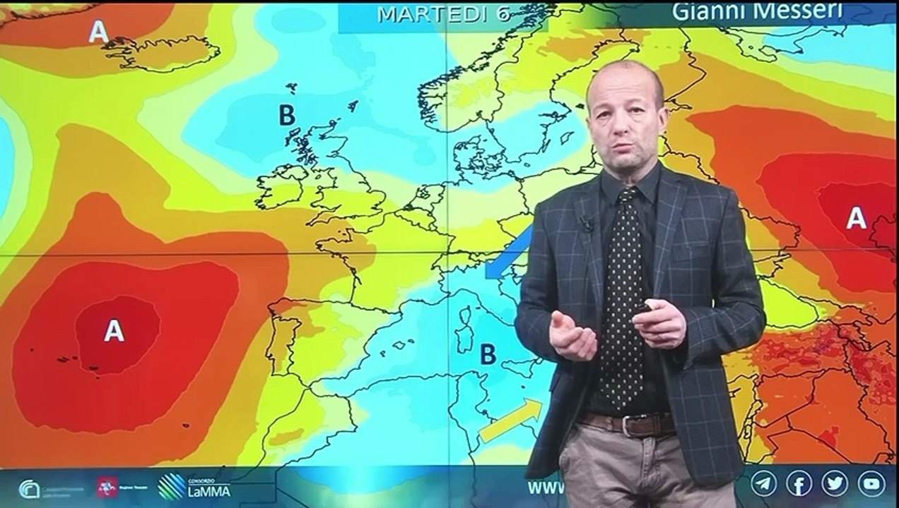 Meteo Toscana, le previsioni del Lamma per il 6 gennaio 2026