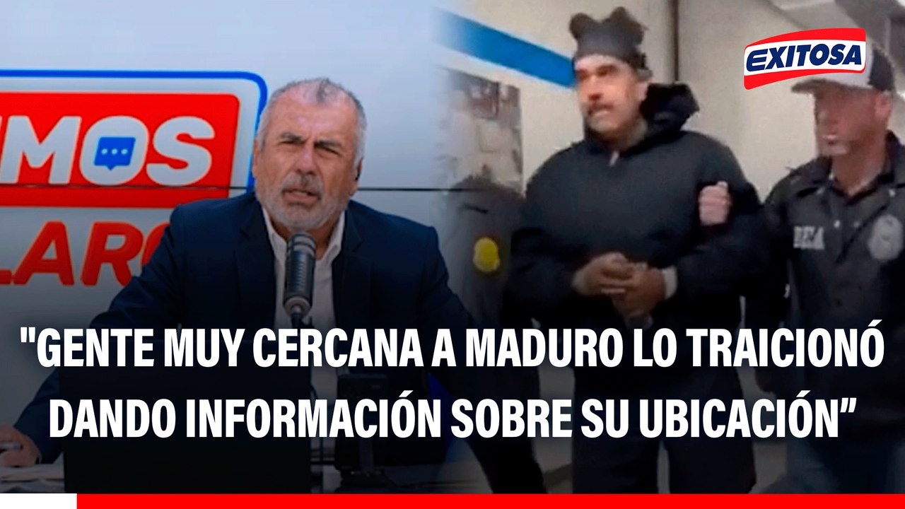 Nicolás Lúcar: "Gente muy cercana a Maduro lo traicionó dando información sobre su ubicación y de la operación para protegerlo"