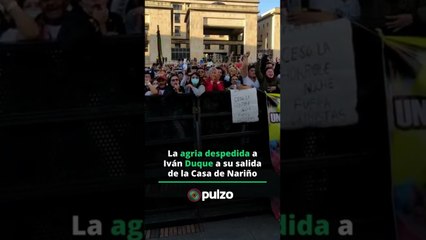 Posesión de Gustavo Petro: agria despedida a Iván Duque en la Plaza de Bolívar | Pulzo