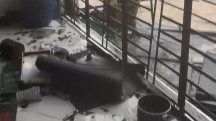 Hurricane Melissa batters Westmoreland with intense winds and ominous low visibility