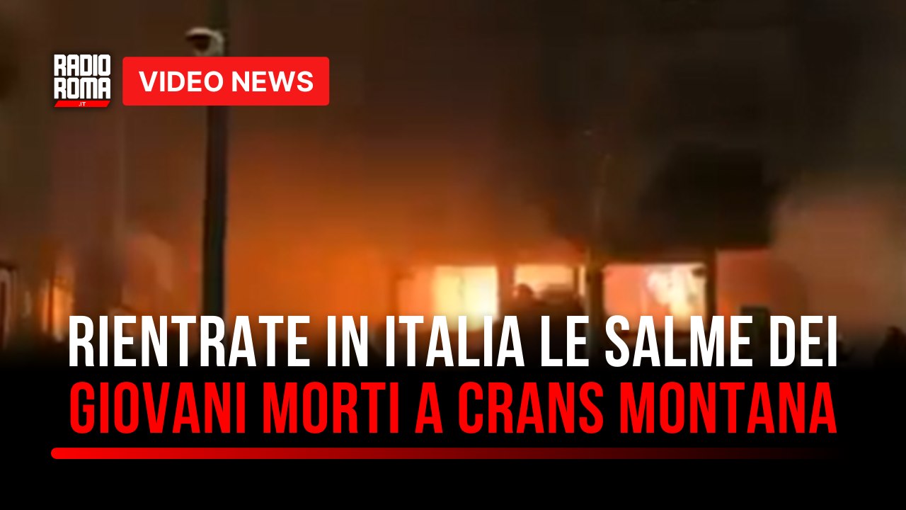 Rientrate in Italia le salme dei giovani morti a Crans Montana