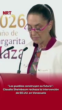 🌎 La presidenta Claudia Sheinbaum reiteró la postura del gobierno de México tras los ataques de Estados Unidos en Venezuela, rechazando de manera categórica cualquier forma de intervención extranjera.