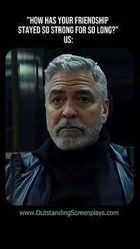 George Clooney and Brad Pitt in Wolfs