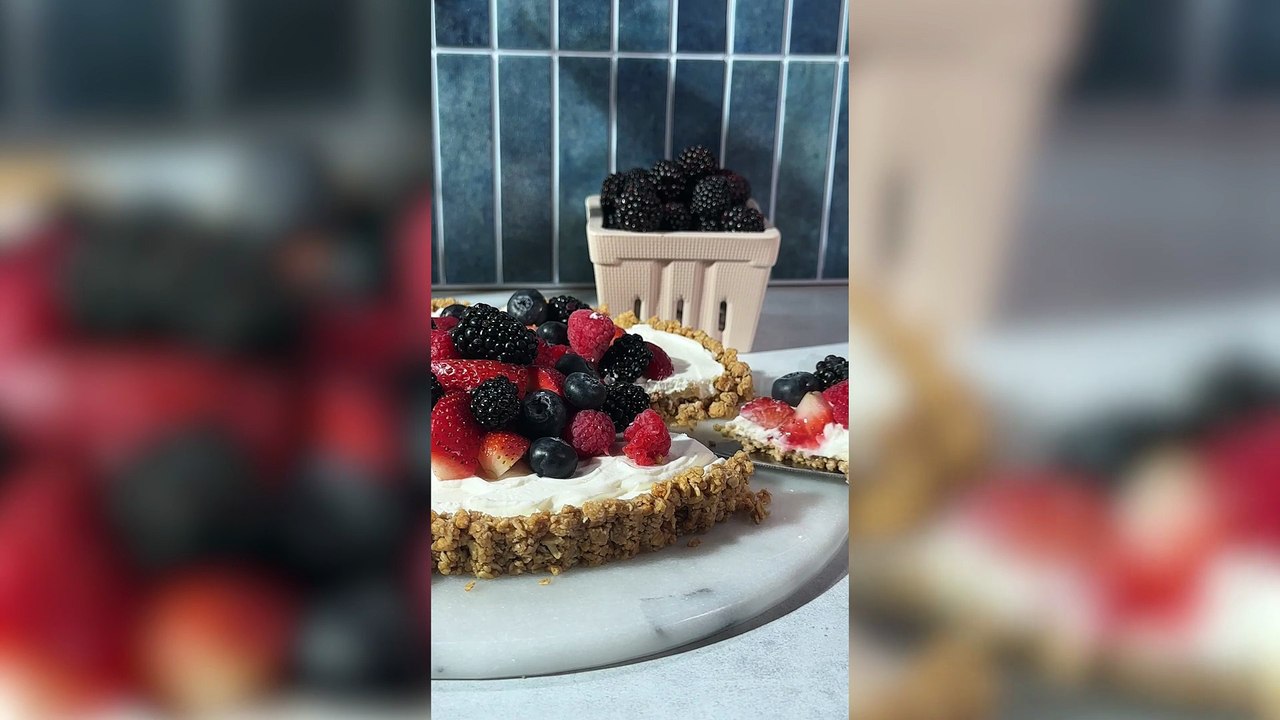 No-Bake Parfait Pie