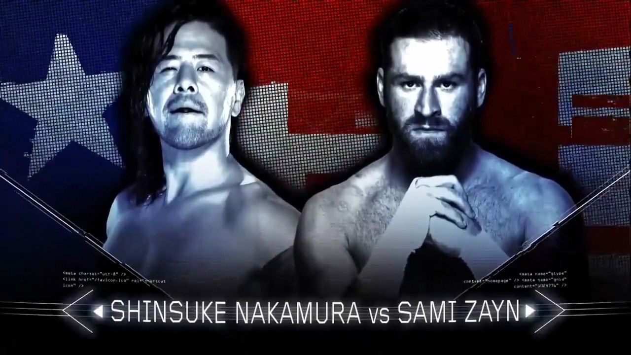 NXT Takeover : Dallas 2016 - Sami Zayn vs Shinsuke Nakamura