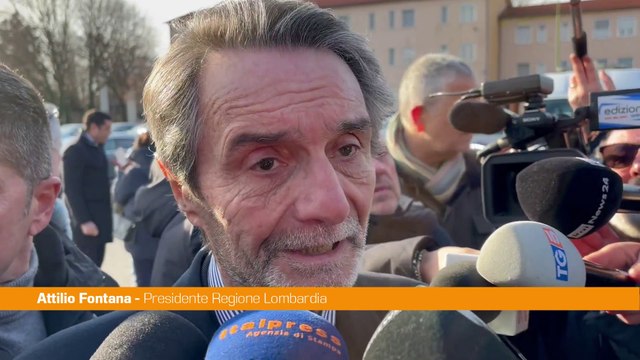 A Linate le salme delle vittime di Crans Montana, Fontana Momento straziante