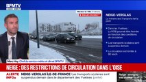 Neige: plus de 700 kilomètres de bouchons enregistrés à 16h30 en Île-de-France