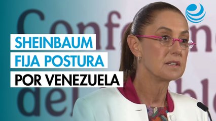 Sheinbaum rechaza intervención de EU en Venezuela: "México es un país libre y soberano", responde a Trump