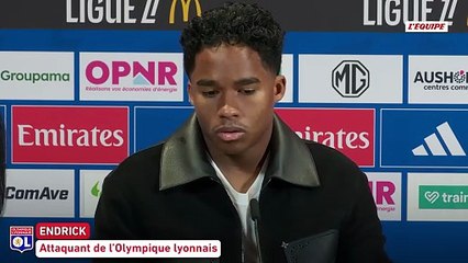 Endrick explique pourquoi il a rejoint l'OL : « J'ai aussi voulu suivre les conseils de Carlo Ancelotti » - Foot - Ligue 1 - OL