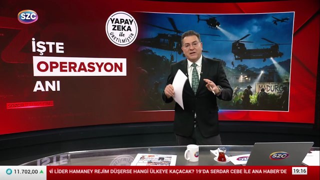 Maduro'ya yapılan baskın yapay zeka ile canlandırıldı