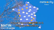 Bulletin météo France du mardi 06 janvier 2026