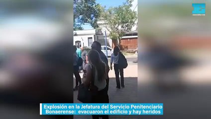 Explosión en la Jefatura del Servicio Penitenciario Bonaerense: evacuaron el edificio y hay heridos