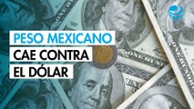 Peso mexicano cae contra el dólar; el mercado reacciona levemente a la captura de Maduro