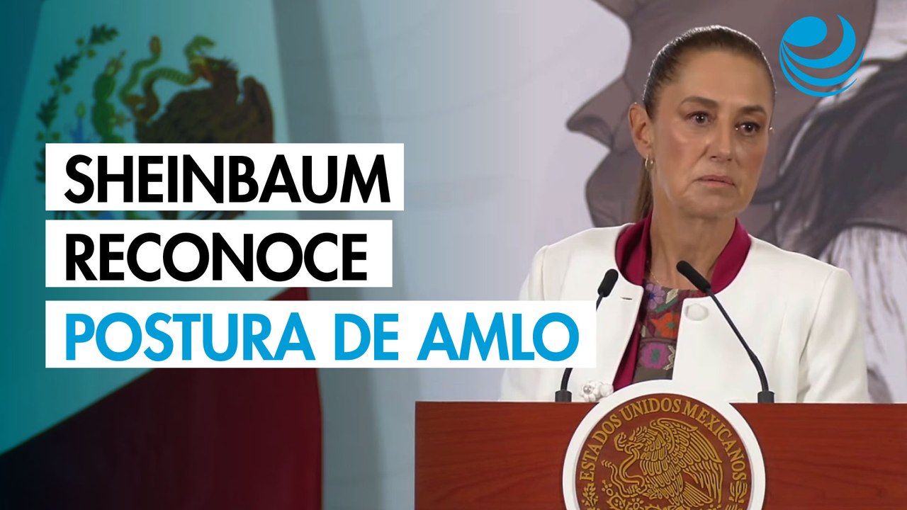 Sheinbaum agradece y reconoce mensaje de AMLO sobre intervención de Venezuela