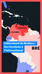 Enlèvement de Nicolas Maduro : les réactions à l'international