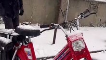 Conduire un 103 électrique sous la neige ? Sans problème 😉❄️