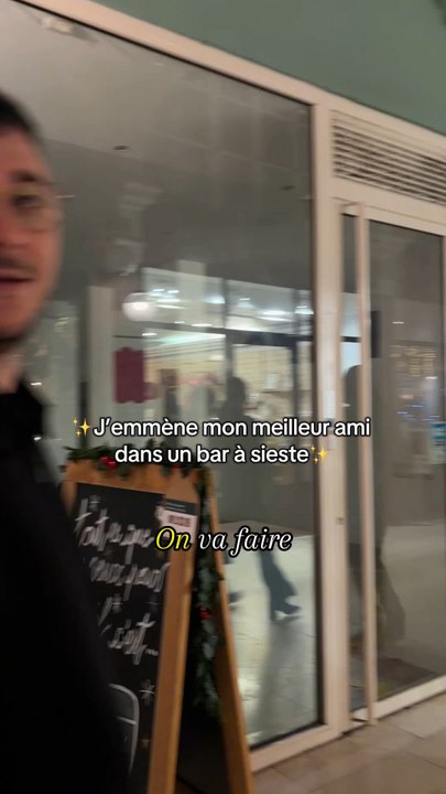 Je teste un bar à siestes !