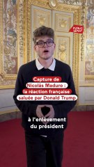 Venezuela : la réaction française saluée par Donald Trump