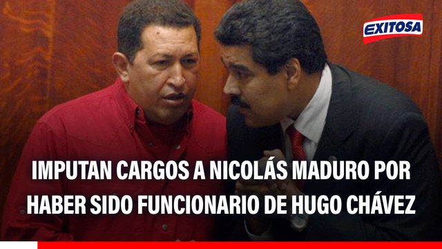 Gerardo Castro sobre Nicolás Maduro: Se le imputan cargos a partir de haber sido funcionario en la época de Chávez