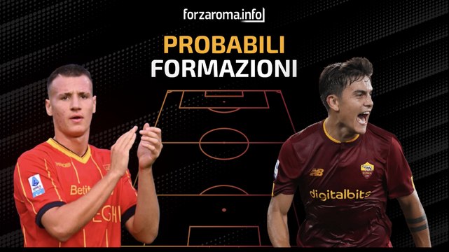 Lecce-Roma, le probabili formazioni: c'è Ghilardi, chance per Dovbyk