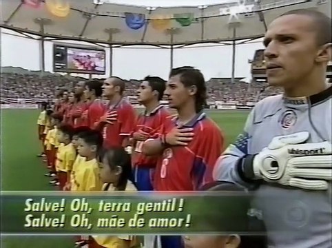 Copa do Mundo 2002 Turquia x Costa Rica (Grupo C) com Galvão Bueno (Globo)
