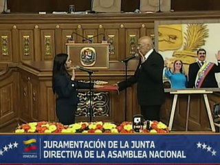 Dip. Grecia Colmenares jura como segunda vicepresidenta de la Asamblea Nacional