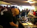 History of ECW - Raven & The Sandman brawl all over Webster Town Hall ECW Hardcore TV