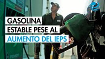 Precios de la gasolina, estables al inicio de 2026 pese a aumento del IEPS