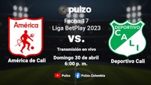 AMÉRICA vs. DEPORTIVO CALI: narración EN VIVO del partido por la fecha 17 de la Liga BetPlay | Pulzo