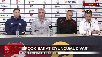Thomas Reis: Zor maç bizi bekliyor