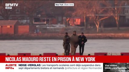 Le président vénézuélien déchu Nicolás Maduro reste en prison à New York
