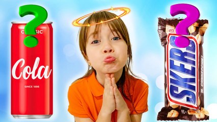 Girls learn healthy eating habits with the Magic Machine.