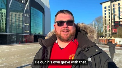 'He dug his own grave' - Man United fans react to Amorim's sacking