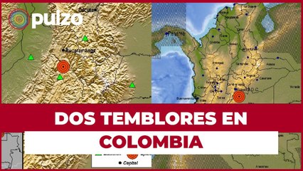 Temblores en Colombia este 14 de mayo: se registraron dos fuerte sismos | Pulzo
