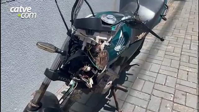 Motociclista fica ferido após acidente com carro no Interlagos