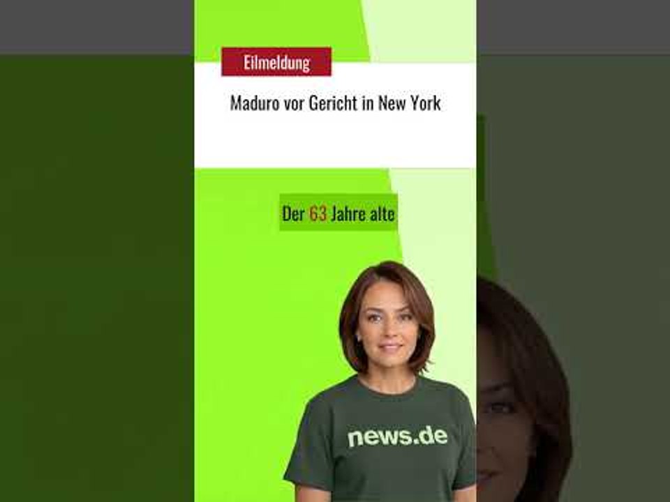 Maduro vor Gericht in New York