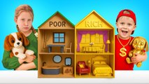 Rich vs Poor Kids – Funny Stories & Challenges